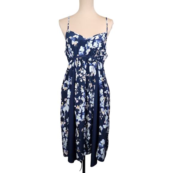 Vera Wang SimplyVera PL Floral Dress - Picture 1 of 5
